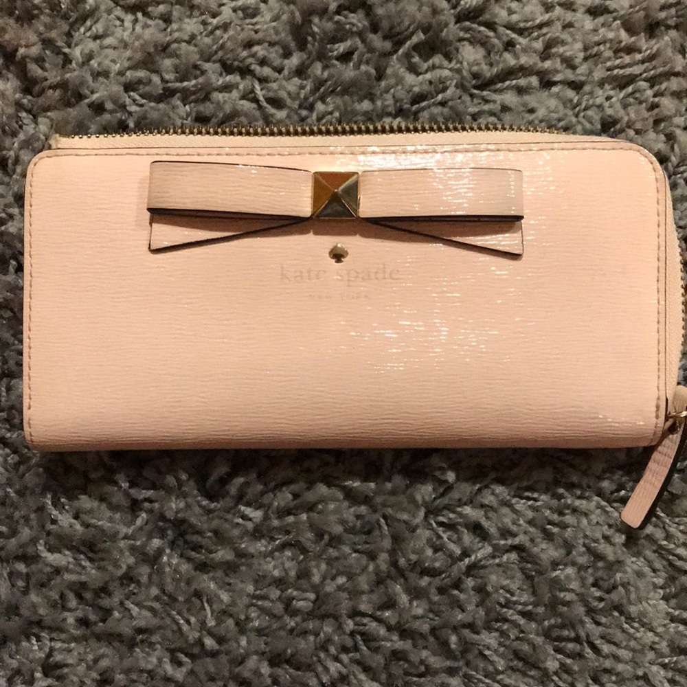 Kate spade wallet- blush color